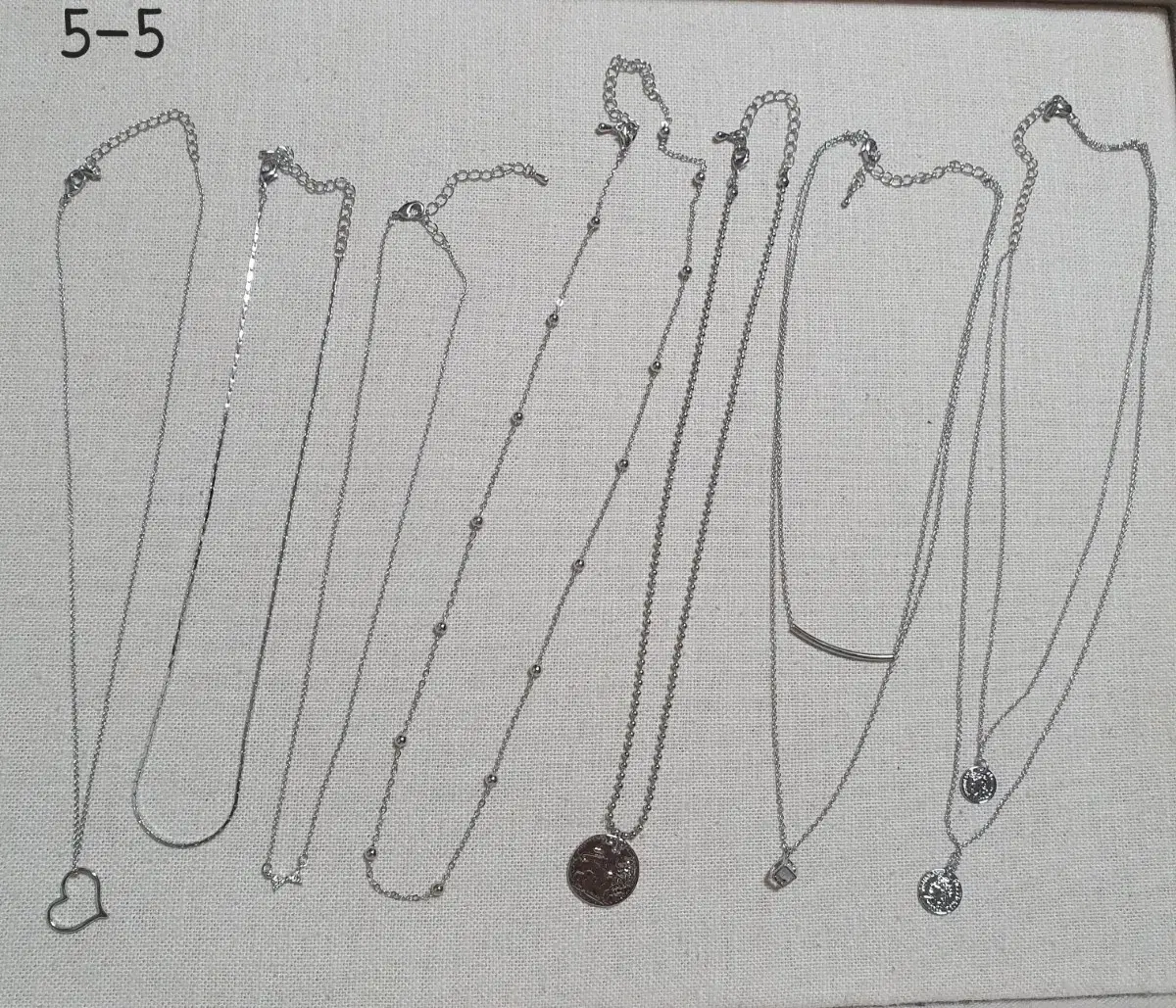 (5-5)목걸이 7개 일괄